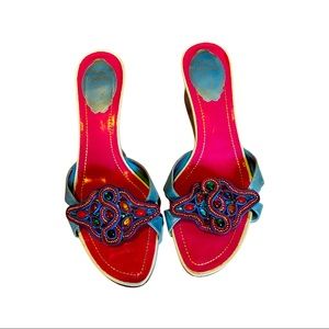 Rene Coavilla heeled open toe sandals